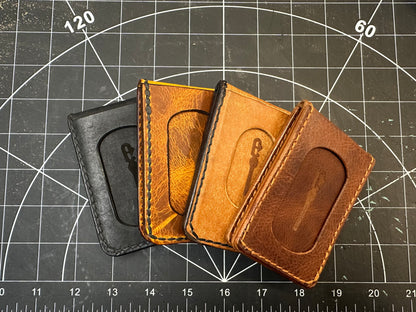 The “Moxie” Full Grain Leather Wallet / Card Holder / Bifold /Billfold