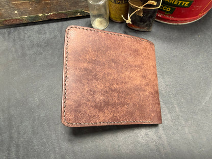 The “Omega” full sized bifold Custom Wallet / Bifold