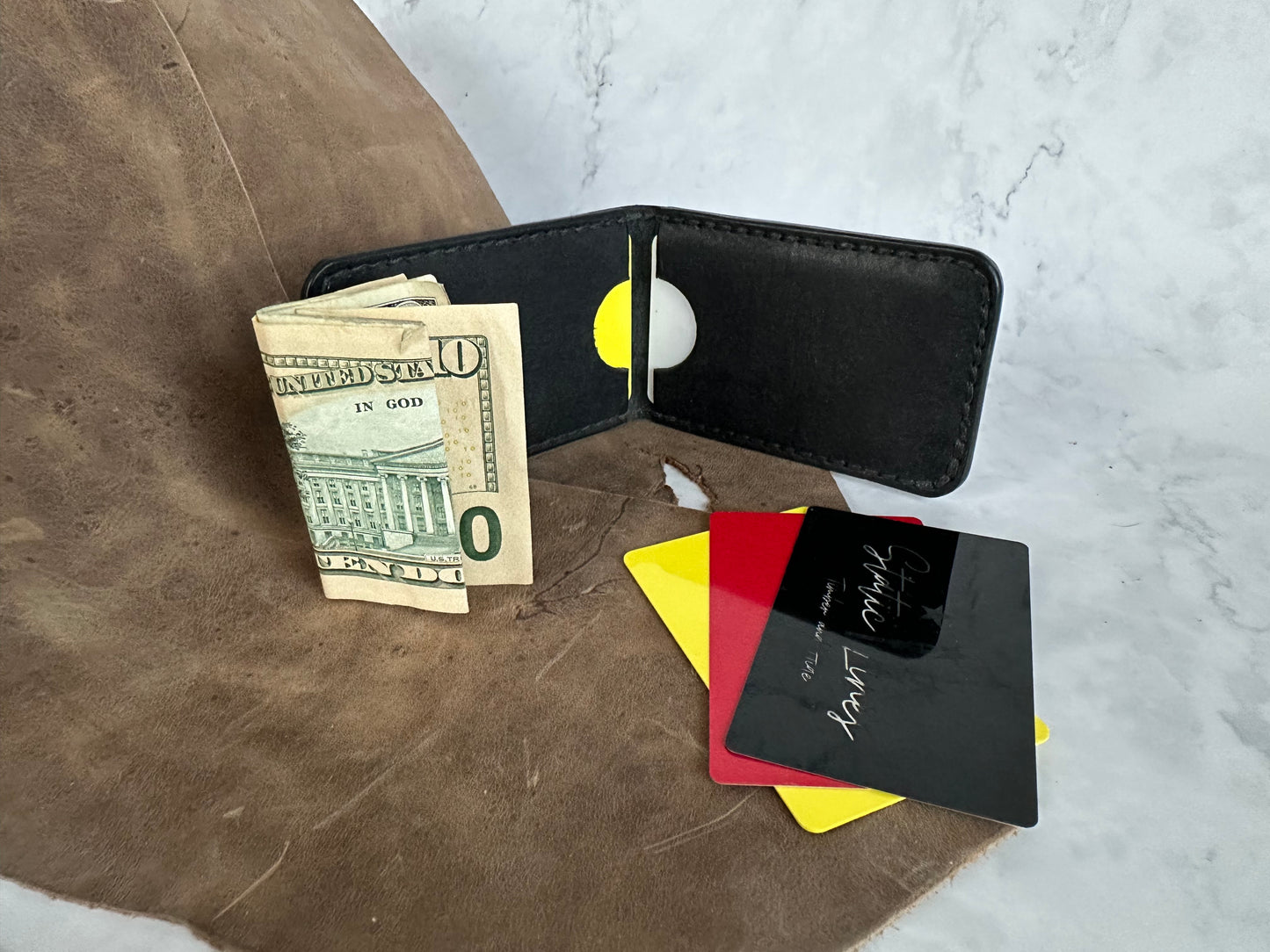 The “Moxie” Full Grain Leather Wallet / Card Holder / Bifold /Billfold