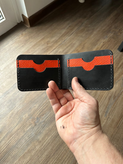 The “Omega” full sized bifold Custom Wallet / Bifold