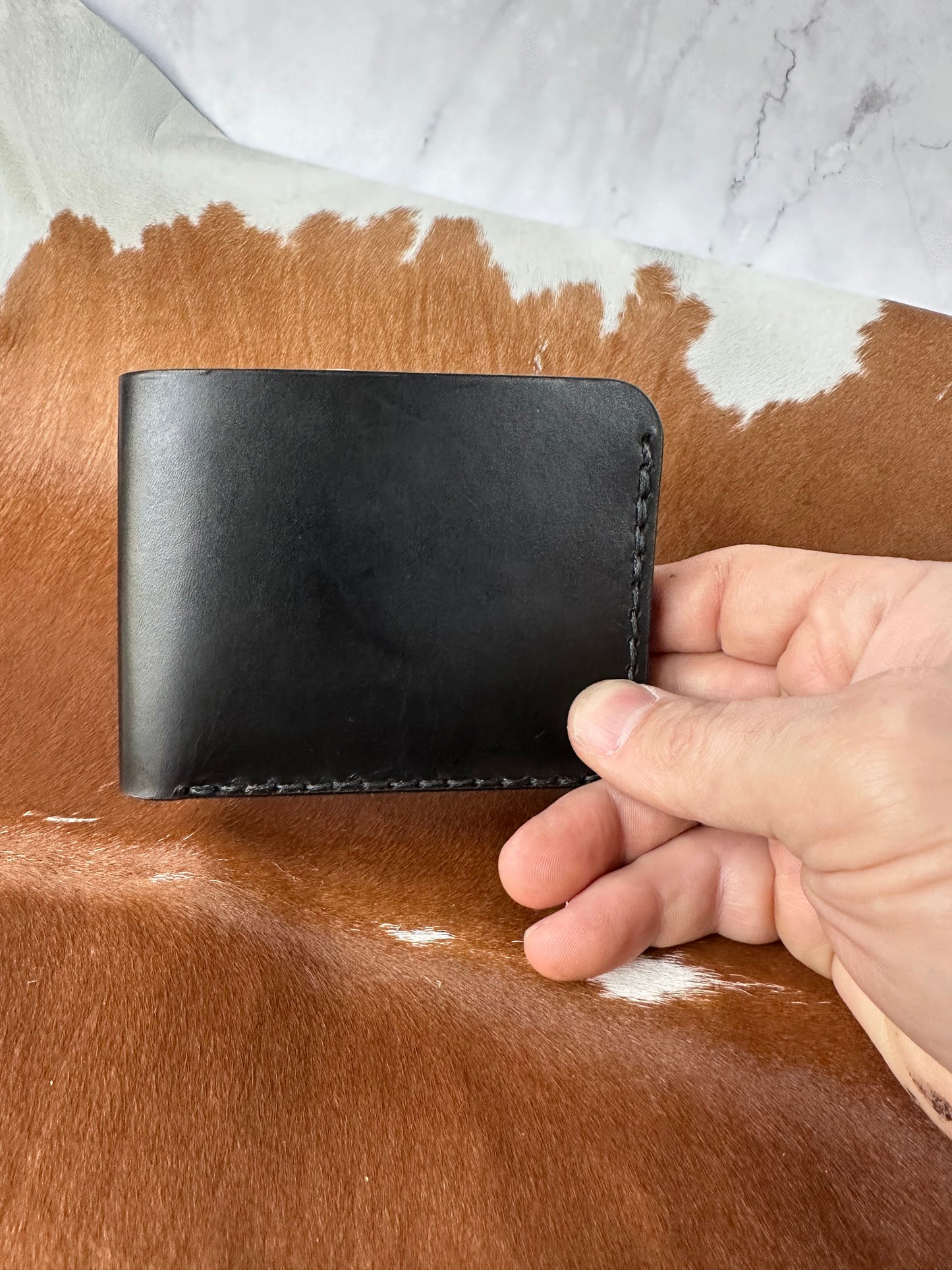 The “Omega” full sized bifold Custom Wallet / Bifold