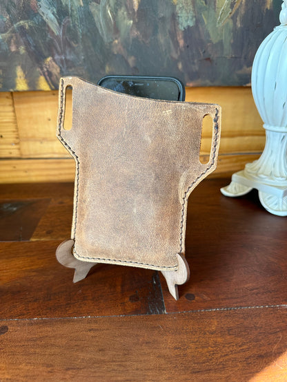 Handmade Leather Phone Holster / iPhone case / Galaxy Case