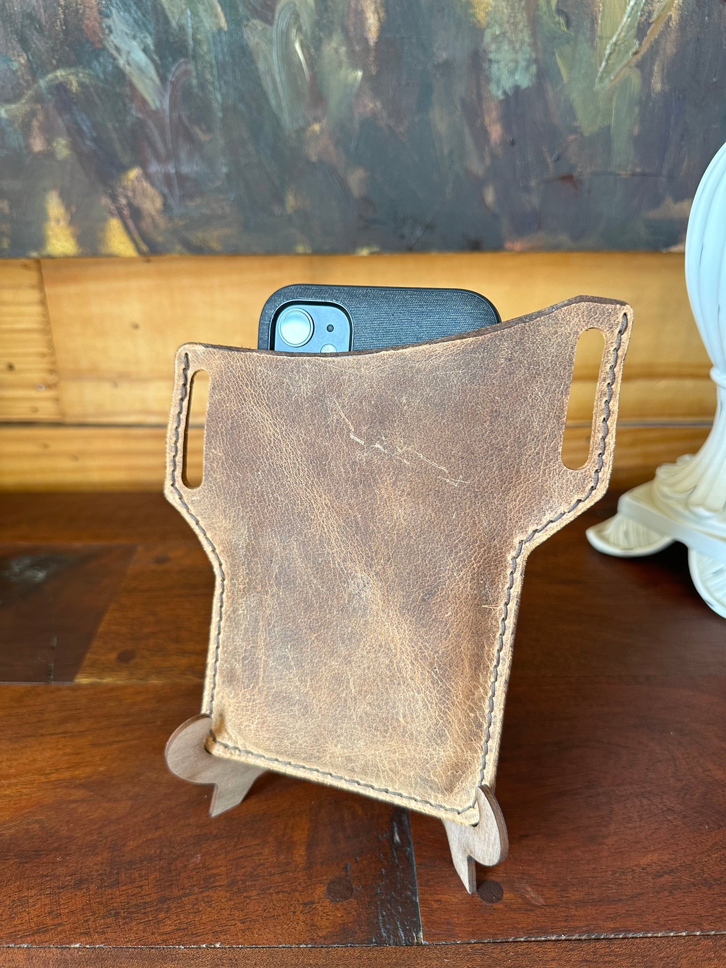 Handmade Leather Phone Holster / iPhone case / Galaxy Case