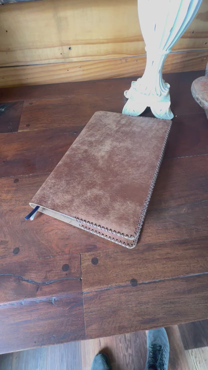 Hand Crafted Leather A5 Notebook Binder / Full Grain Leather / Refillable